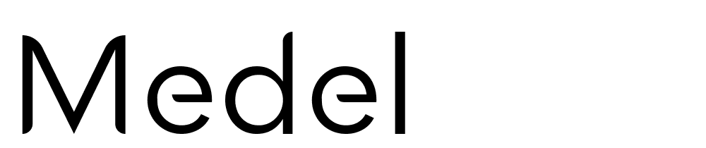 Medel font family download free