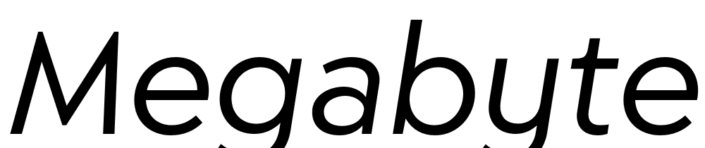 Megabyte font family download free