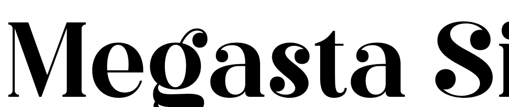 Megasta-Signateria-Serif font family download free