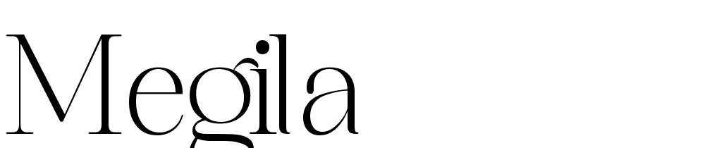 Megila font family download free