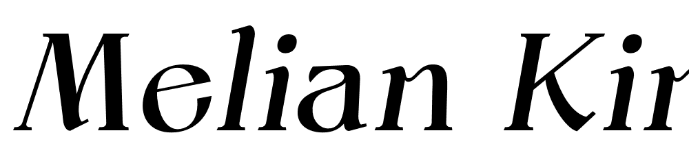 melian-kingsley font family download free