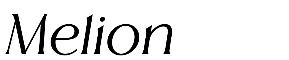 melion font family download free