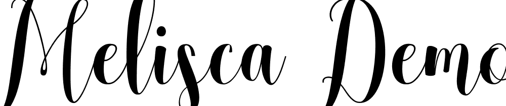 melisca-demo font family download free