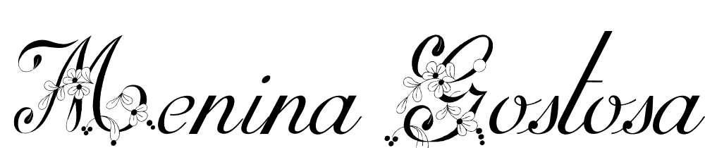 Menina Gostosa font family download free