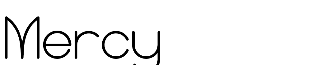 mercy font family download free