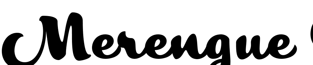 Merengue-Script-W00-Regular font family download free