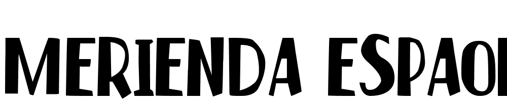 merienda-espaola font family download free