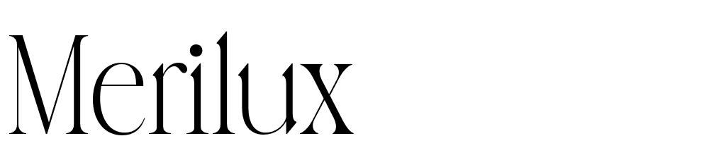 Merilux font family download free