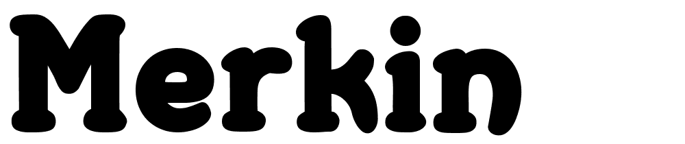 Merkin font family download free