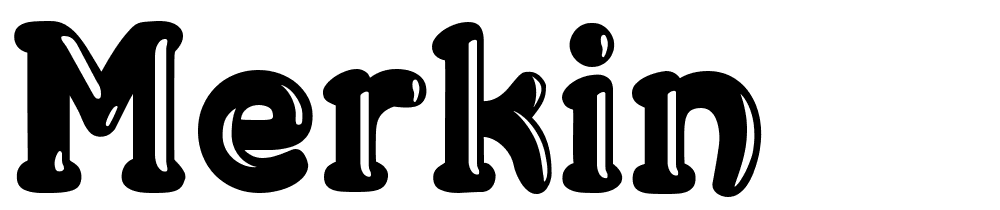 merkin font family download free