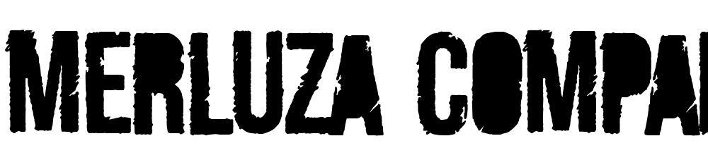 merluza_company font family download free