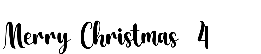 merry-christmas-4 font family download free