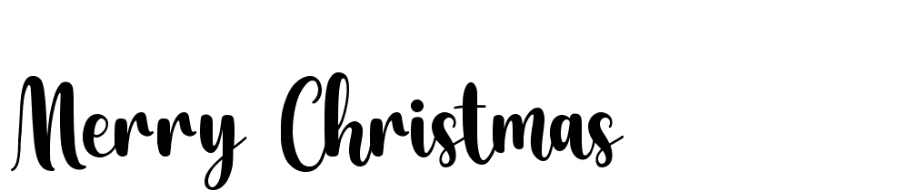 Merry Christmas font family download free