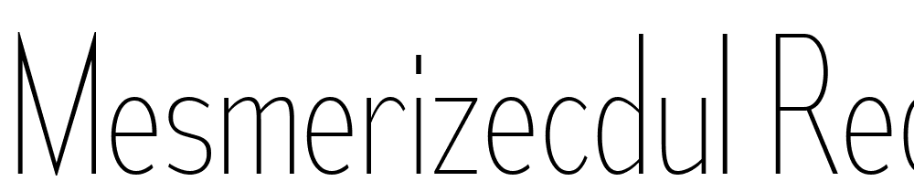 MesmerizeCdUl-Regular font family download free