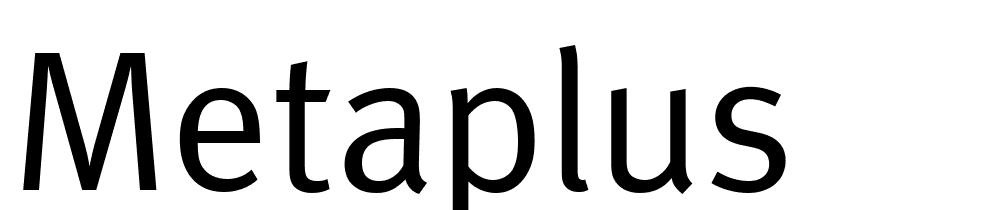 MetaPlus font family download free