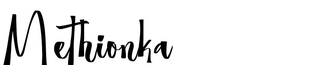 methionka font family download free