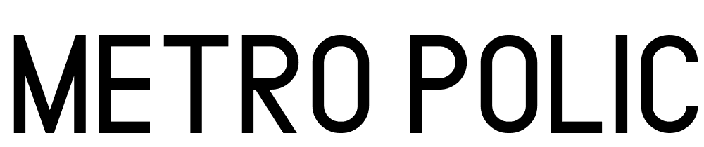 METRO-POLICE-REGULAR font family download free