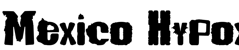 mexico_hypoxic_zone font family download free