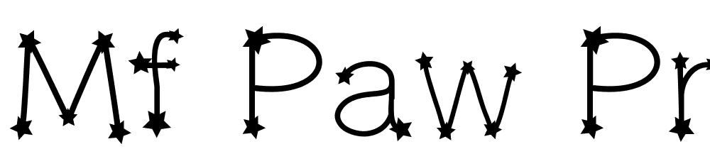 mf_paw_prints font family download free