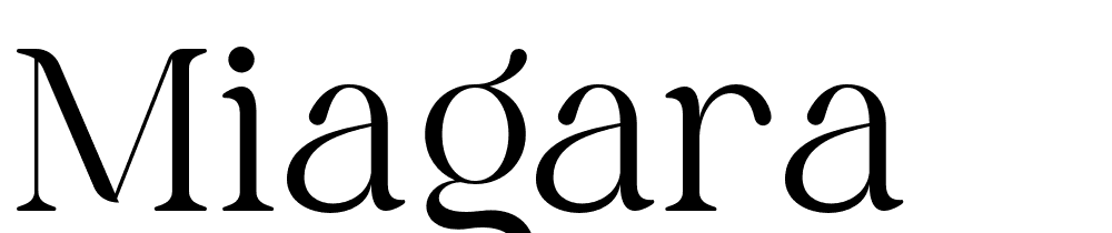 miagara font family download free