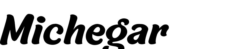 Michegar font family download free