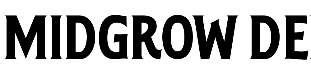 Midgrow-Demo font family download free