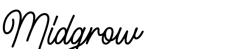 Midgrow font family download free