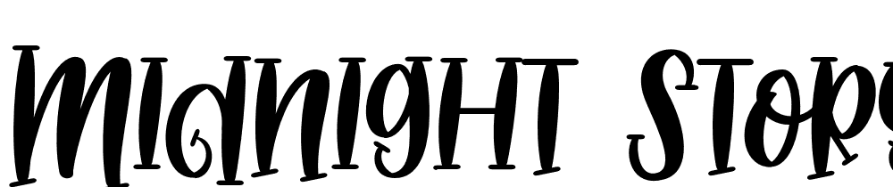 Midnight-Story font family download free