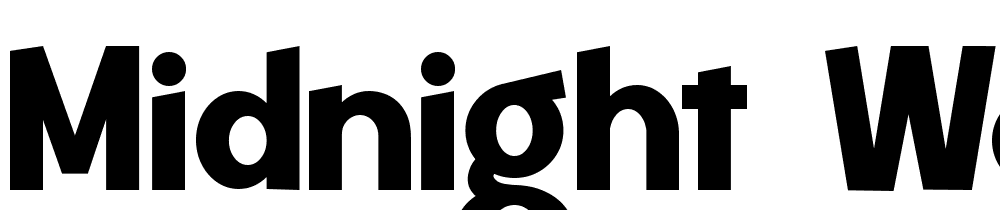 Midnight-Workers font family download free