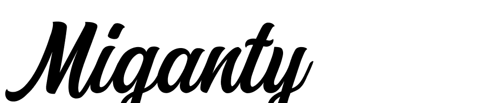 Miganty font family download free