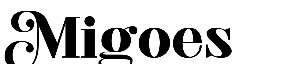 Migoes font family download free