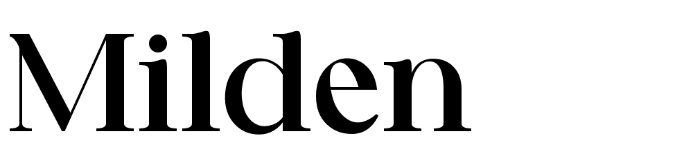 Milden font family download free