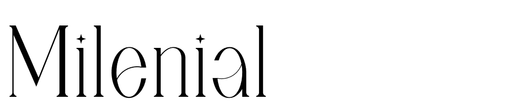 Milenial font family download free