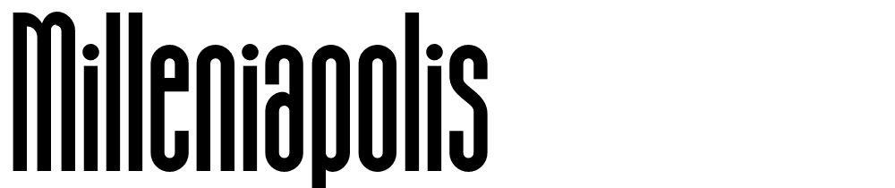 milleniapolis font family download free