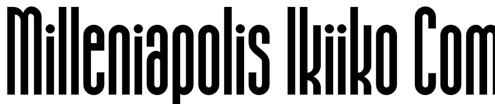 MILLENIAPOLIS-ikiiko.com font family download free