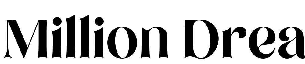 Million-Dreams-Regular font family download free