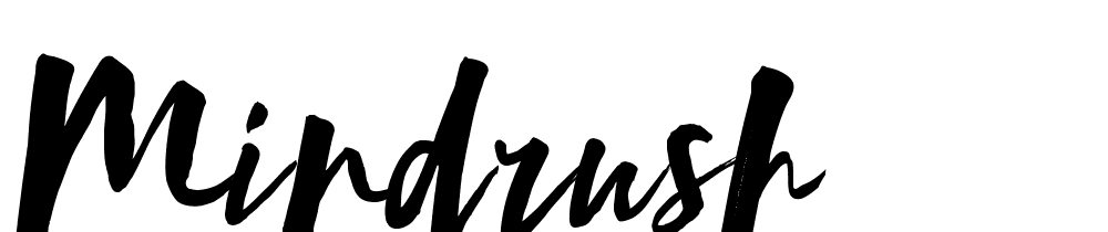 MindRush font family download free