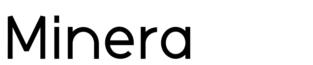 Minera font family download free