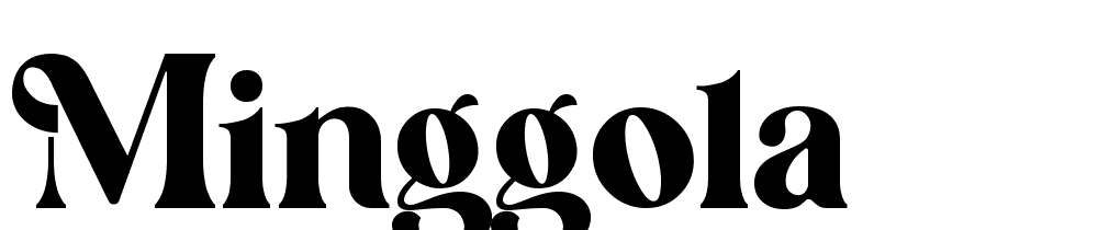 Minggola font family download free