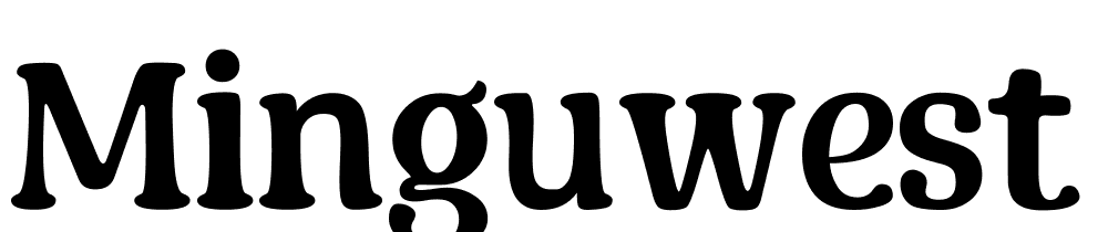 minguwest font family download free