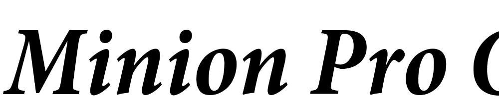 Minion Pro Cond font family download free