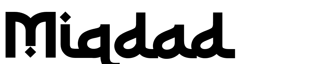 miqdad font family download free