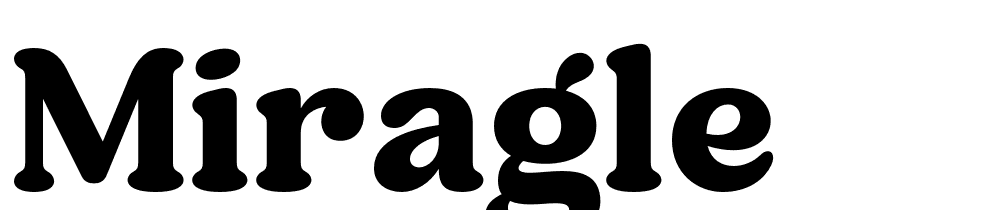 Miragle font family download free