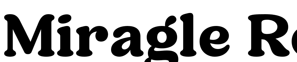 Miragle Regular font family download free