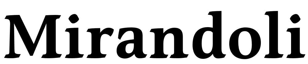 Mirandolina font family download free