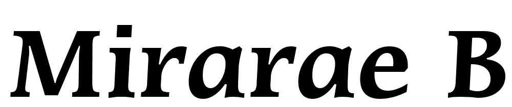 mirarae-bt font family download free