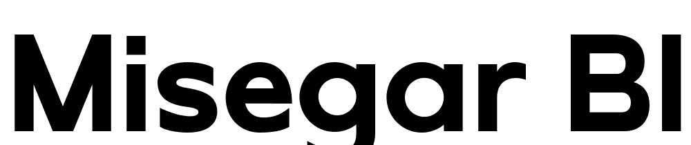 Misegar-Black font family download free