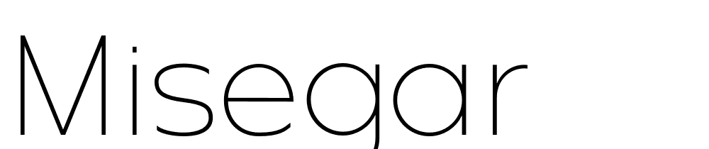 misegar font family download free