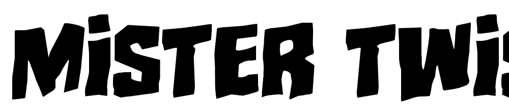 Mister-Twisted-Rotalic font family download free