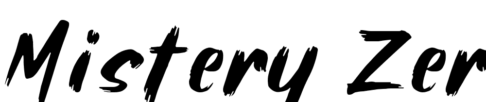 mistery_zero font family download free